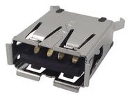 USB CONN, 2.0 TYPE A, RCPT, 4P