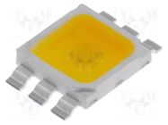 Power LED; white warm; 1W; 1.6W; 3000K; 80÷90lm; 120°; 350mA; 3÷4VDC OPTOSUPPLY
