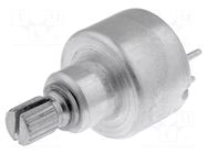 Potentiometer: shaft; single turn; 2.2kΩ; 1W; ±20%; 6mm; linear; THT TELPOD