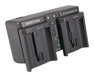 PATONA Dual Charger f. Nikon EN-EL18 EN-EL4 LP-E4 BA-T10 BA-T20 MH-26, PATONA