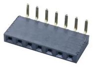RECEPTACLE, 2.54MM, R/A SINGLE, 7WAY