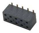 RECEPTACLE, 2MM, DUAL SMD,  10WAY