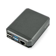 Raspberry Pi 4 aluminum case - Argon Neo - grey