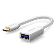 Ugreen US154 30702 USB-A 3.0 (female) / USB-C 3.0 (male) OTG adapter - white, Ugreen