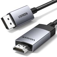 Ugreen DP119 25491 DisplayPort to HDMI 4K 60Hz Cable 3m - Gray, Ugreen