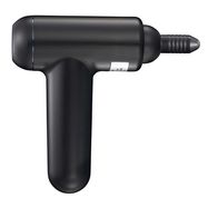 Rechargeable massage gun with LED 4 heads Black