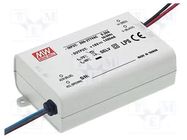 Power supply: switching; LED; 25.2W; 12÷18VDC; 1400mA; 180÷295VAC MEAN WELL