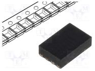 IC: PIC microcontroller; 384B; 4MHz; ICSP; 2÷5.5VDC; SMD; DFN8 MICROCHIP TECHNOLOGY