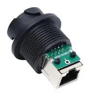 MOD COUPLER, SHLD RJ45 JACK, 8P8C, CAT5E