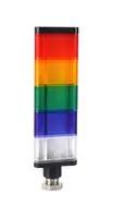 STACK LIGHT, BLU/GRN/RED/WHT/YEL, 24V