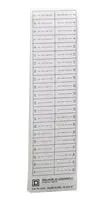 COVER DIRECTORY LABEL, REPLACEMENT