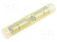 Tip: butt splice; insulated; copper; 3÷6mm2; tinned; crimped TE Connectivity