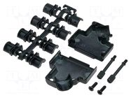 Enclosure for connectors: D-Sub; D-Sub 15pin,D-Sub HD 26pin ENCITECH