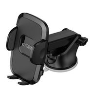 Tech-Protect V3 Car Phone Holder for Windshield/Cockpit - Black, Tech-Protect