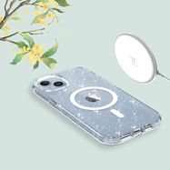 Tech-Protect FlexAir Hybrid MagSafe iPhone 13/14 Case - Clear Glitter, Tech-Protect