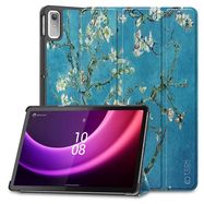 Tech-Protect SmartCase for Lenovo Tab P11 (2nd gen.) 11.5&quot; TB-350 - blue with sakura flowers, Tech-Protect