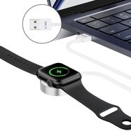 Tech-Protect UltraBoost Magnetic Inductive Charger with USB-A Connector for Apple Watch 1.2m - White, Tech-Protect