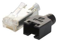 MOD CONN, RJ45 PLUG, 8P8C, 1PORT, CABLE