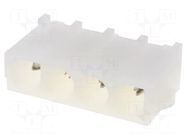Connector: wire-board; socket; male; PIN: 4; Universal MATE-N-LOK TE Connectivity