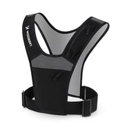 Wozinsky WKDB1 Reflective Running Vest - Black, Wozinsky