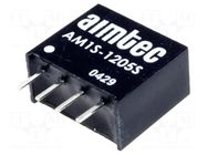 Converter: DC/DC; 1W; Uin: 10.8÷13.2VDC; Uout: 5VDC; Iout: 200mA AIMTEC