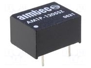 Converter: DC/DC; 1W; Uin: 10.8÷13.2VDC; Uout: 5VDC; Iout: 200mA AIMTEC