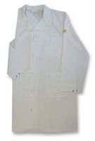 WHITE ESD LAB COAT, LONG SLEEVE, L