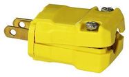 ELECTRICAL PLUG, 15A, YELLOW