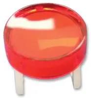 LENS, ORANGE, ROUND, 18MM, FOR D16