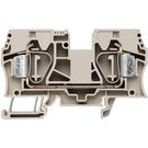 Feed-through terminal block, Tension-clamp connection, 16 mm², 1000 V, 76 A, Number of connections: 2 Weidmuller
