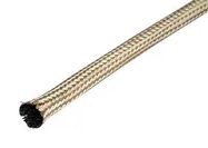 SLEEVING, BRAID, SIL, 6.35MM, 30.5M