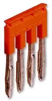TERMINAL BLOCK, JUMPER BAR, 4 POLE, 5MM