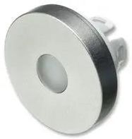 LENS, ALU, WITH CENTRE HOLE