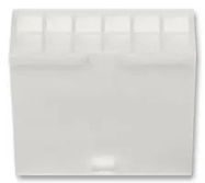CONNECTOR HOUSING, PLUG, 12POS