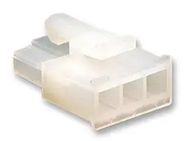 CONNECTOR HOUSING, RCPT, 3POS, 4.2MM