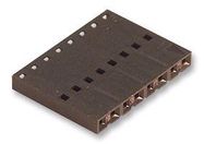 CONNECTOR, RCPT, 8POS, 1ROW, 2.54MM