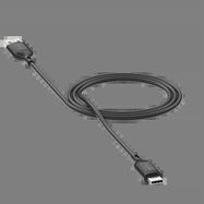 Mophie Charge Essentials USB-A - USB-C Cable 1m - Black, Zagg