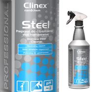 Liquid for cleaning furniture and stainless steel appliances CLINEX Gastro Steel 1L, Clinex