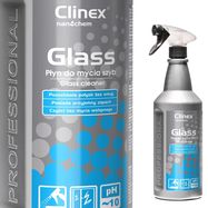 Professional liquid for cleaning glass, mirrors and streaks free glass CLINEX Glass 1L, Clinex