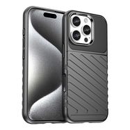 Thunder Case for iPhone 16 Pro Silicone Case - Black, Hurtel