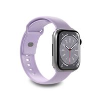 Puro Icon Silicone Strap for Apple Watch 42 / 44 / 45 / 49 mm - Lavender (2 pcs.), Puro