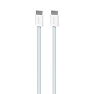 Puro Fabrik USB-C - USB-C Cable 1.5m 60W 480mbps - Blue, Puro Elektrik