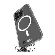 Puro Impact Clear D3O MagSafe Silicone Case for iPhone 16 Pro Max - Transparent, Puro