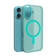 Puro Daylight MagSafe Silicone Case for iPhone 16 - Green, Puro