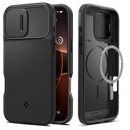 Spigen Optik Armor Mag Case with MagSafe for iPhone 16 Pro Max - Black, Spigen