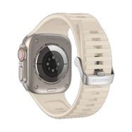 Decoded Ultra Traction Strap for Apple Watch 42 / 44 / 45 / 49 mm - White, Decoded