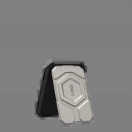 UAG Magnetic Wallet with MagSafe Compatible Stand - Titanium, UAG