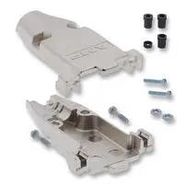 BACKSHELL, CABLE CLAMP, 9WAY