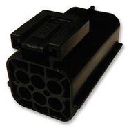 CONNECTOR HOUSING, RCPT, 6POS, 4.8MM