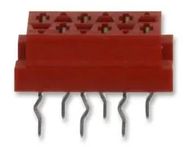 CONNECTOR, RCPT, 16POS, 2ROW, 1.27MM